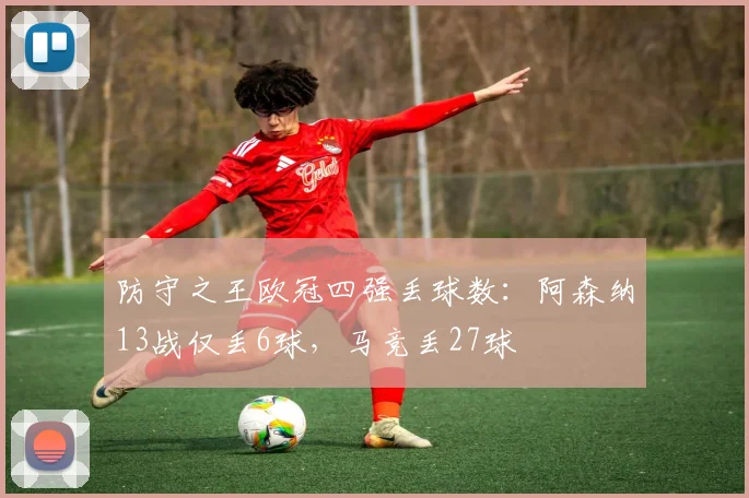 防守之王欧冠四强丢球数：阿森纳13战仅丢6球，马竞丢27球